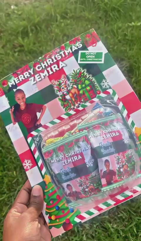 Jumbo Christmas Snack Cards